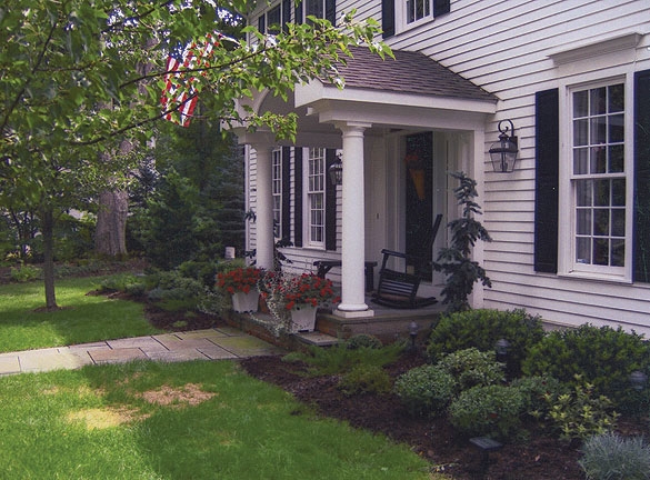 Different ideas for front entrances
